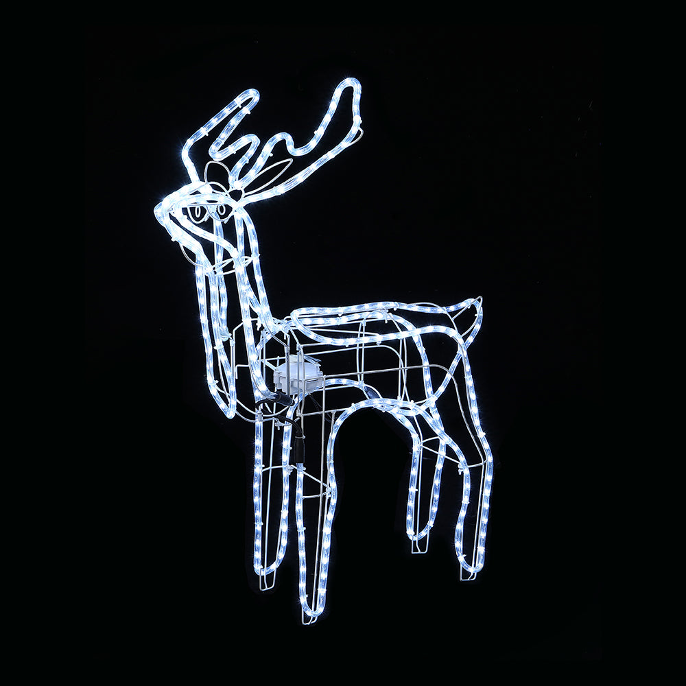 LED Ropelight Standing Reindeer Small Moving Cool White available in 2 types - Standing V720-XL0000067