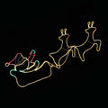 LED Ropelight Double Reindeer Sleigh Twinkle Lights V720-XL0000069