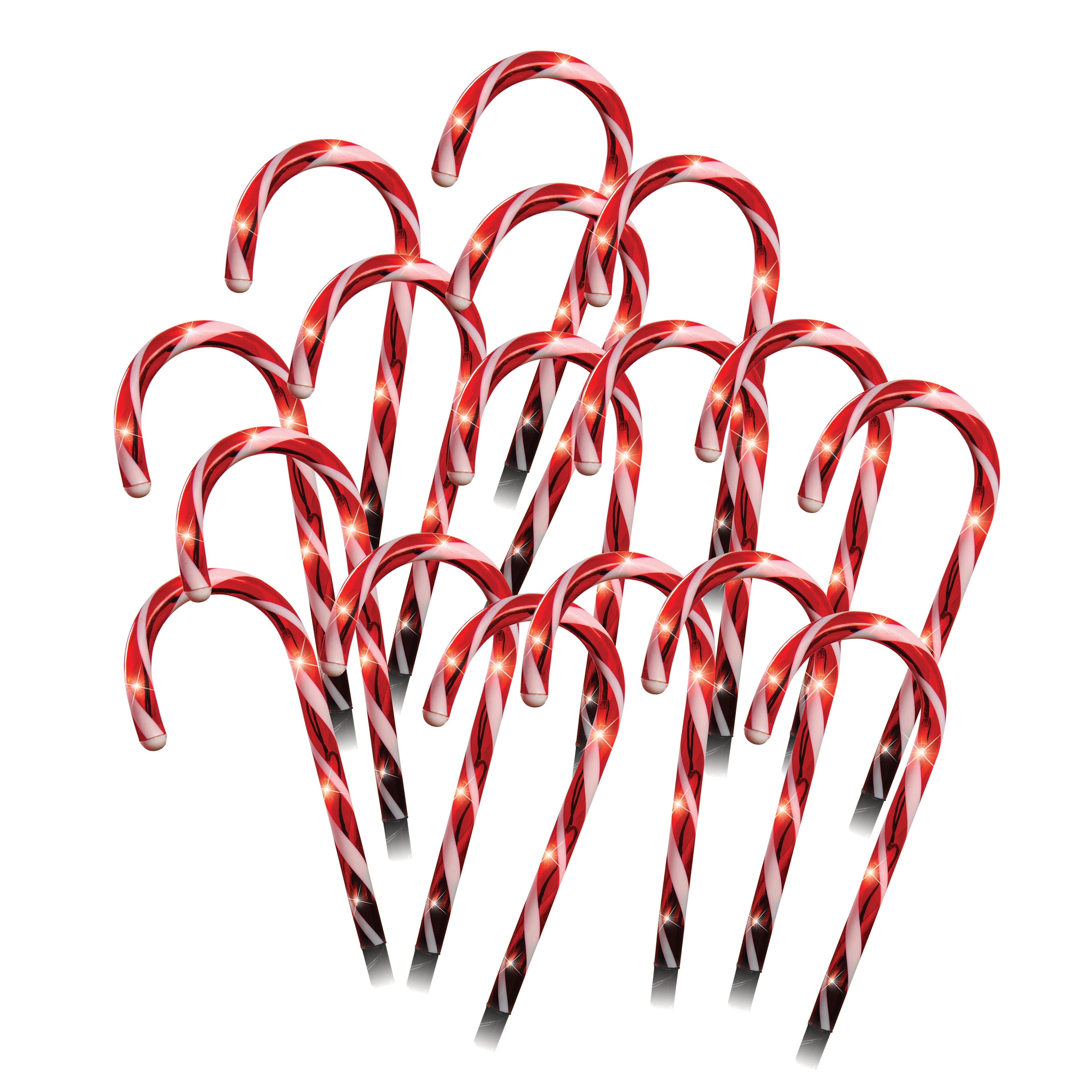 LED Candy Canes Path Lights 20pk V720-XL0072