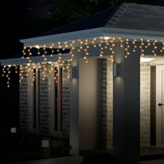 Solar 400 LED Icicle Lights available in 3 Colors - Cool White V720-XL0218