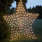 Solar 150 LED Star Net - Rainbow Color 150cm V720-XL0232