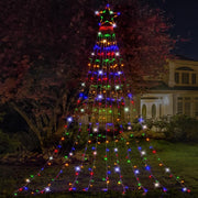LED Garden Star Cascade 3.5m Multi-Color Lights V720-XL0246