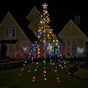 Fairy Teepee Tree Star Topper 3m Multi-Color V720-XL0716