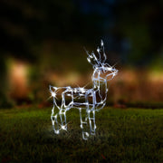 Solar LED Standing 3D Reindeer - 60 cm V720-XL0744