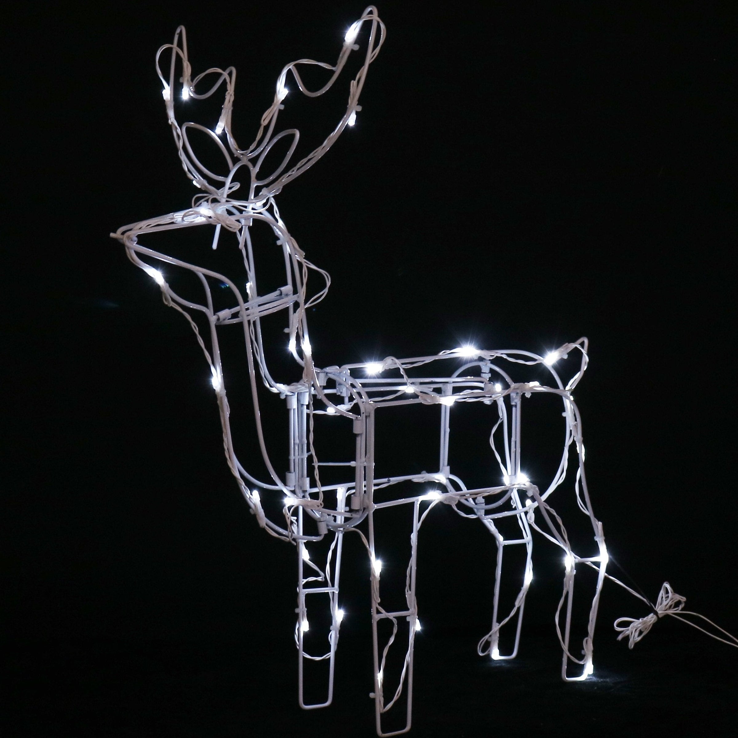 Solar LED Standing 3D Reindeer - 60 cm V720-XL0744