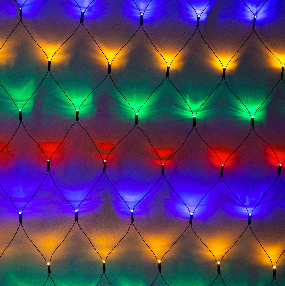 360 LED Net Lights Connectable available in 3 Colors - Warm White V720-XL0760C