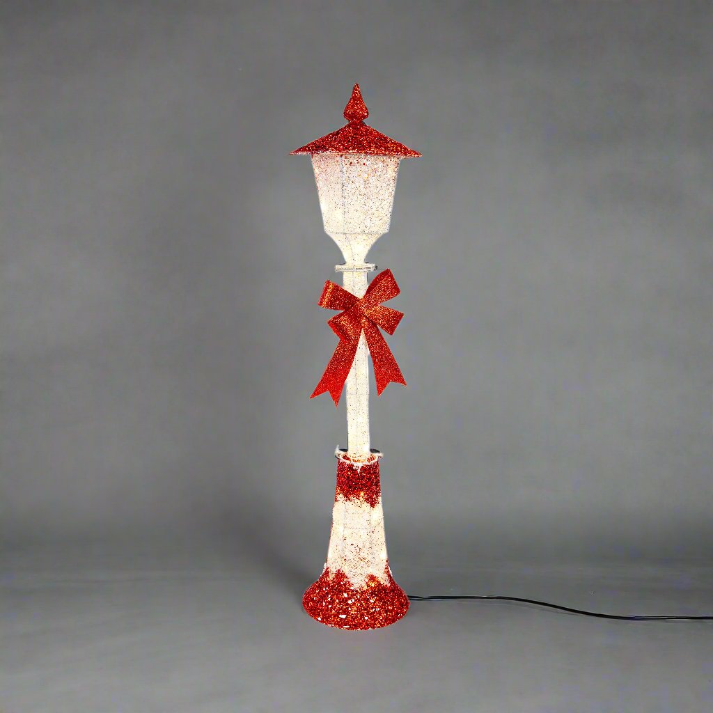 LED Glitter Street Lamp 120cm Twinkle available in 2 Colors - Silver V720-XL1074