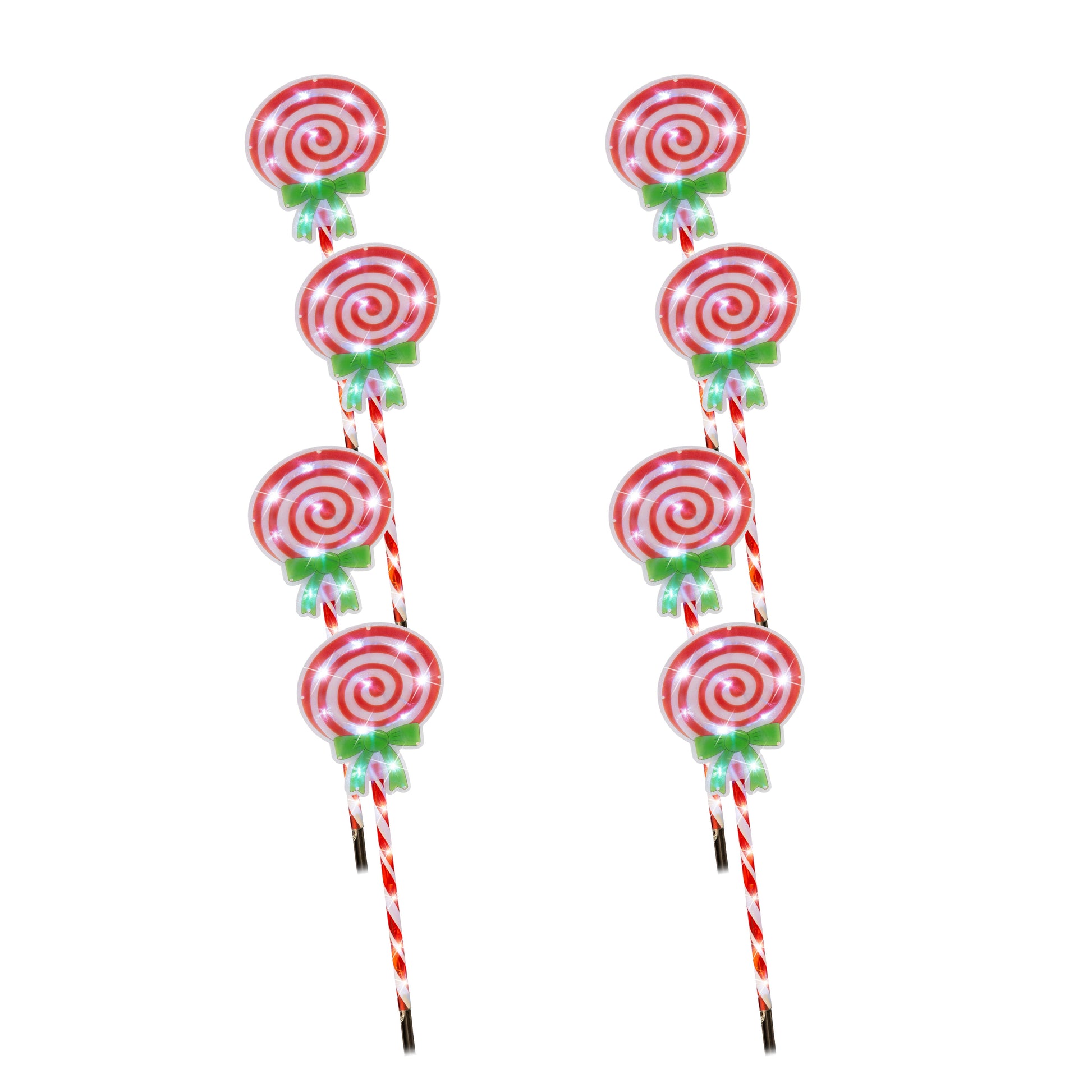 LED Candy Lollipop Path Lights 4pk V720-XL1124