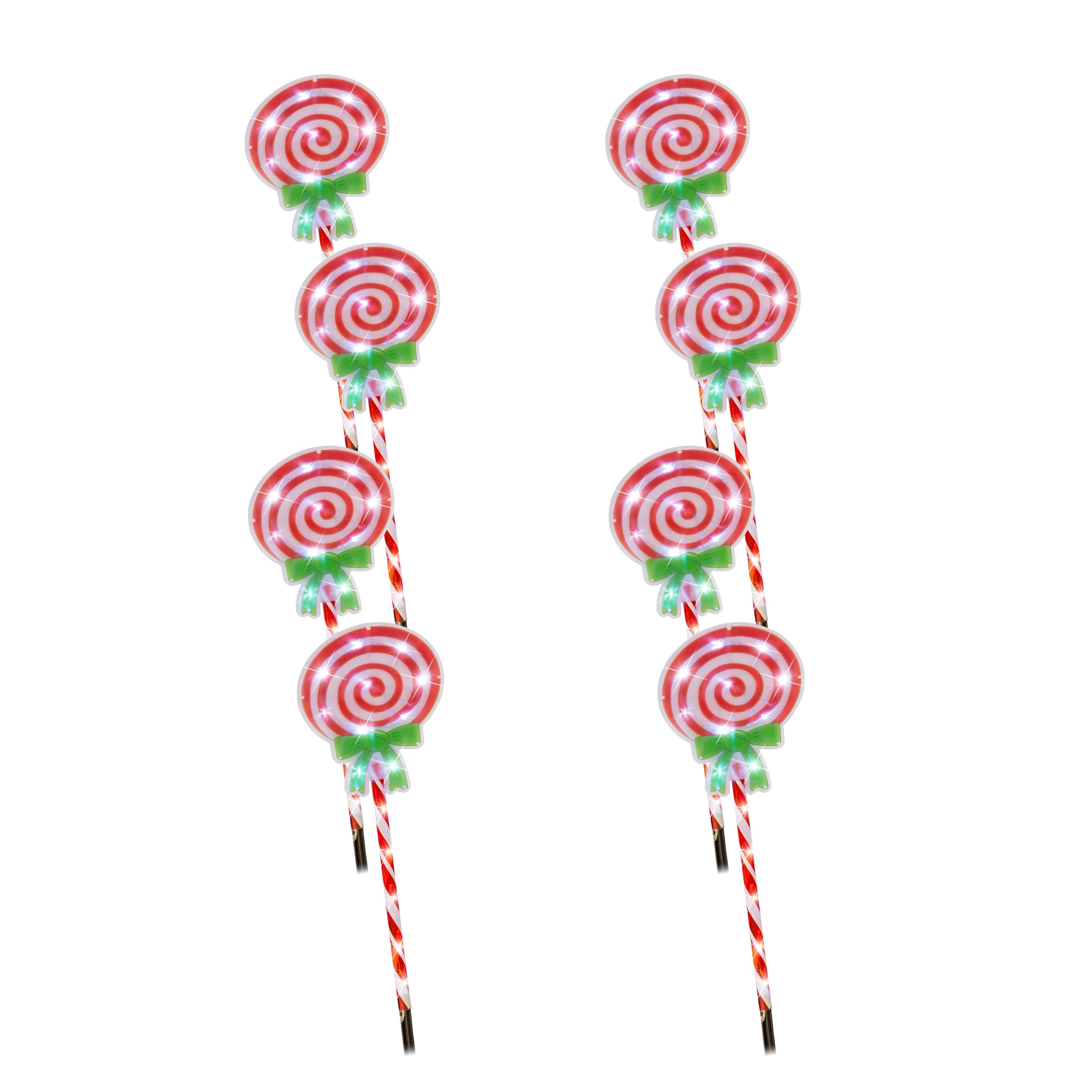 LED Candy Lollipop Path Lights 4pk V720-XL1124