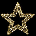 LED Starry Gold 3D Star - 50cm V720-XL1340S