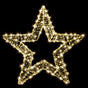 LED Starry Gold 3D Star - 50cm V720-XL1340S