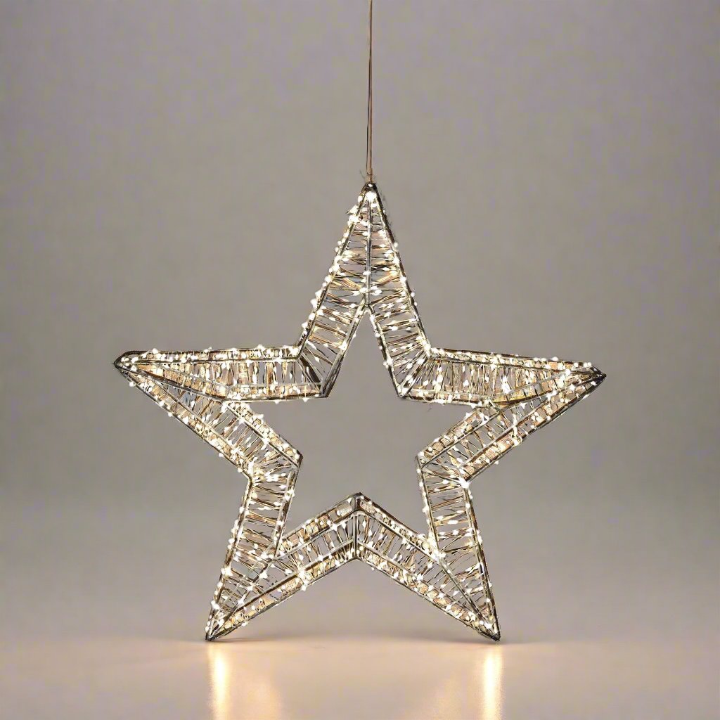 LED Starry Gold 3D Star - 50cm V720-XL1340S