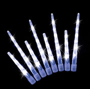 LED Icicle Tube Lights 24-Pack Available in 2 Colors - White V720-XL1341 WHITE