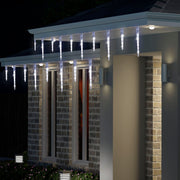 LED Icicle Tube Lights 24-Pack Available in 2 Colors - White V720-XL1341 WHITE