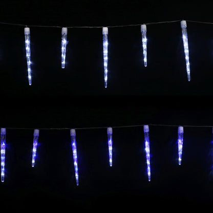 LED Icicle Tube Lights 24-Pack Available in 2 Colors - White V720-XL1341 WHITE