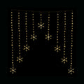 LED Snowflakes Curtain Lights avialable in 2 Colors - Cool White V720-XL1343