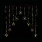 LED Snowflakes Curtain Lights avialable in 2 Colors - Cool White V720-XL1343