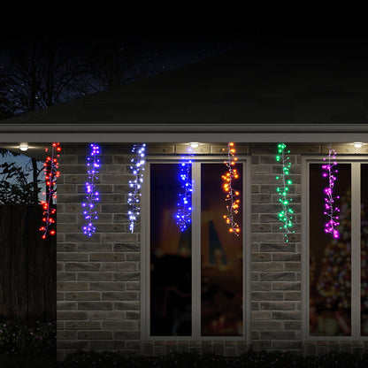 LED Rainbow Cluster Strand Lights Digital V720-XL1352
