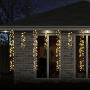 LED Dancing Cluster Icicles 9m Available in 2 Options - Warm White V720-XL1355