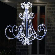 LED Acrylic Chandelier Flashing available in 2 colors - Multicolor V720-XL1367