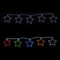 LED Ropelight 5 Stars Chain available in 2 Colors - RGBYW V720-XL1429RGBYW