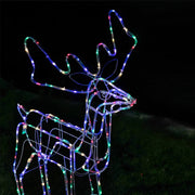 LED Twinkling Standing Reindeer - 110cm available in 2 Colors - Cool White V720-XL1445