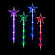 LED Lightshow Star Path Lights 4 pieces Remote Controlled - Stars V720-XL1465S