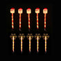 LED Candy Path Lights 5pk Santa or Snowflake - Snowflake V720-XL1466SF