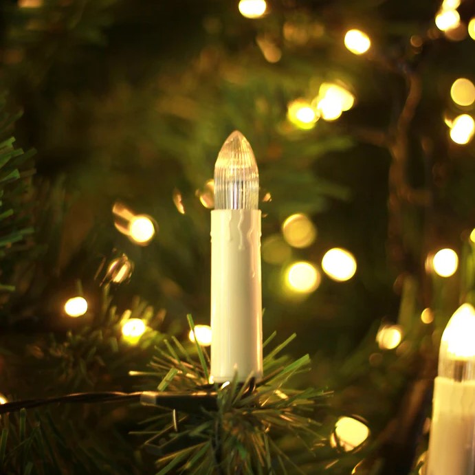 LED Clip on Candle Lights 20pk Warm White V720-XL1472