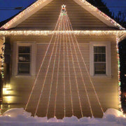 Solar Waterfall Strand Lights - Multi Colour V720-XL1509M