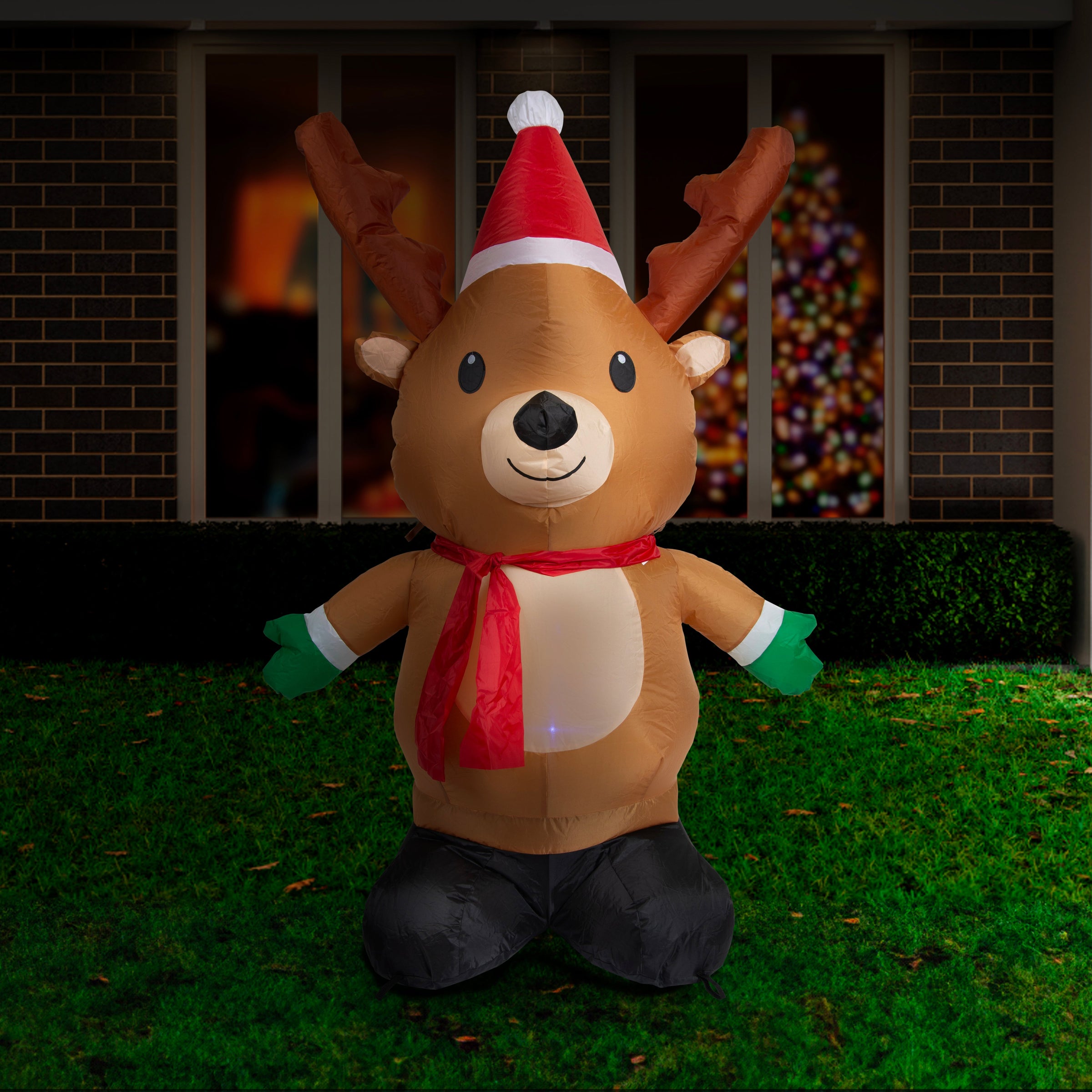 Airpower Christmas Character 120cm Assorted - Gingerbread V720-XL1561-GINGERBREAD