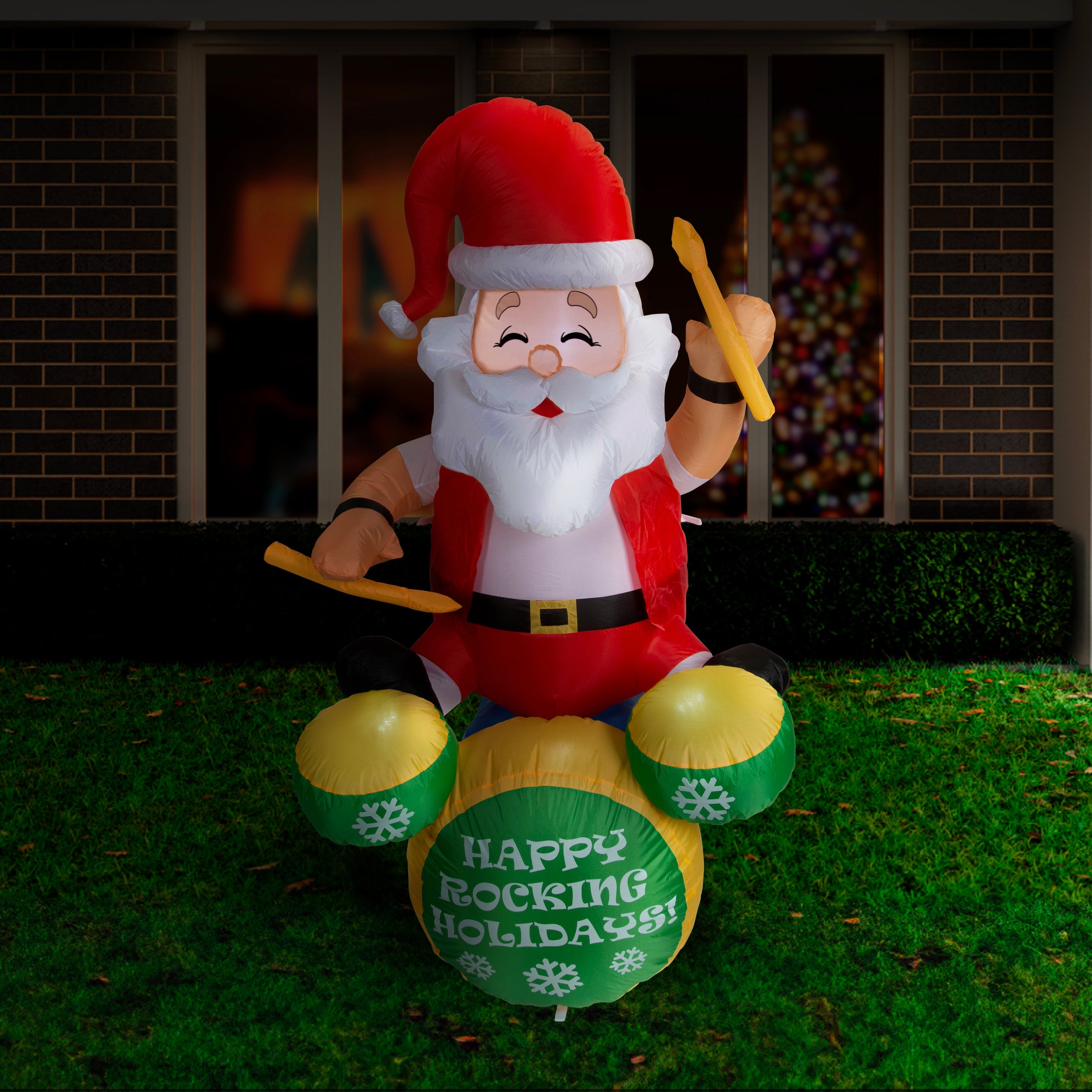 Airpower Christmas Rocker 180cm Santa V720-XL1565SN