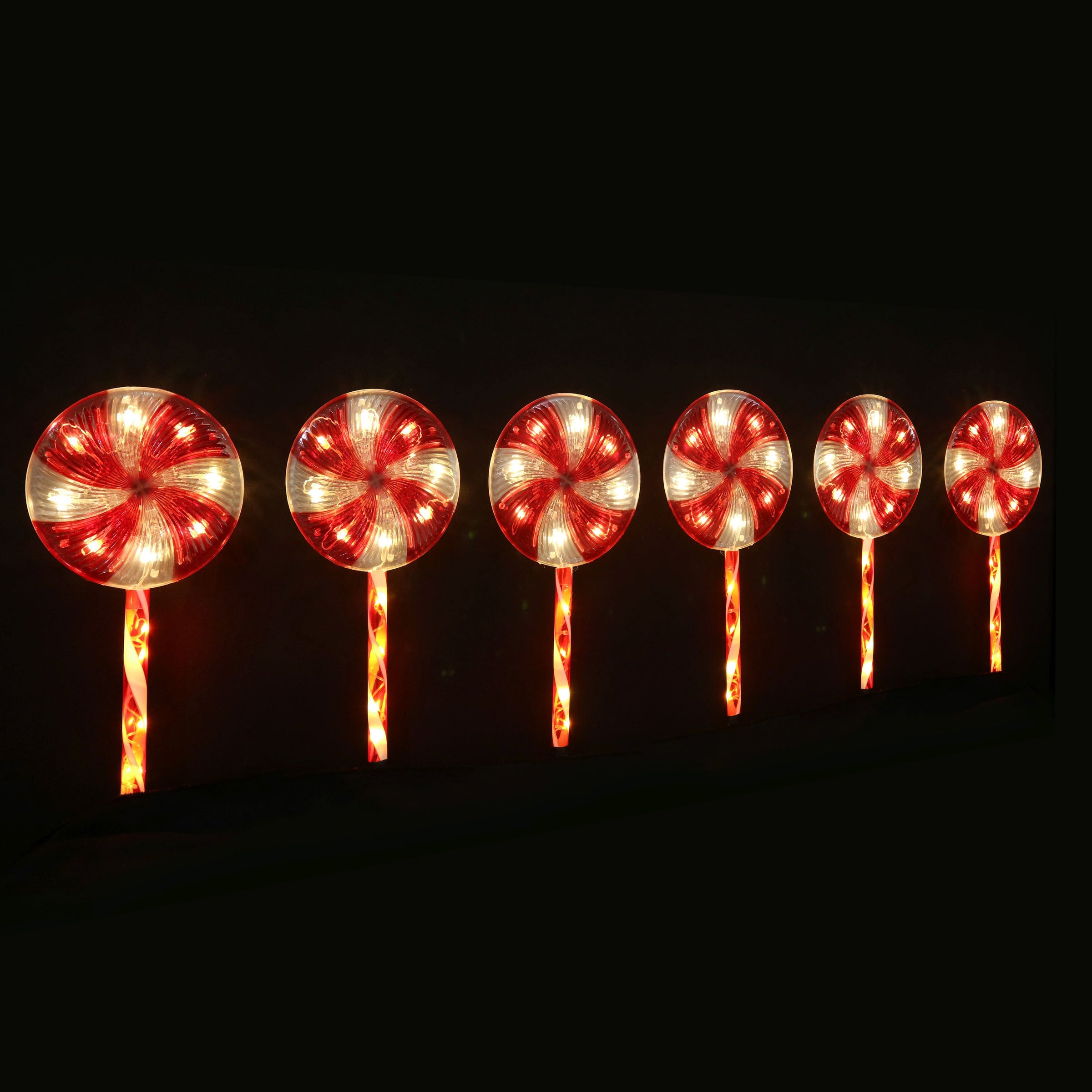 Jumbo Lollipop Path Lights 6pk Flash V720-XL1584