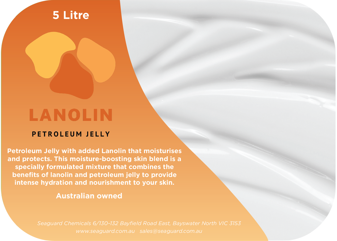 Petroleum Jelly with added Lanolin 5 litre V722-SGPETJELLAN-5