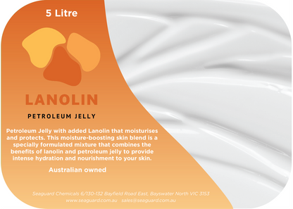 Petroleum Jelly with added Lanolin 5 litre V722-SGPETJELLAN-5