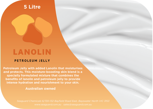 Petroleum Jelly with added Lanolin 5 litre V722-SGPETJELLAN-5