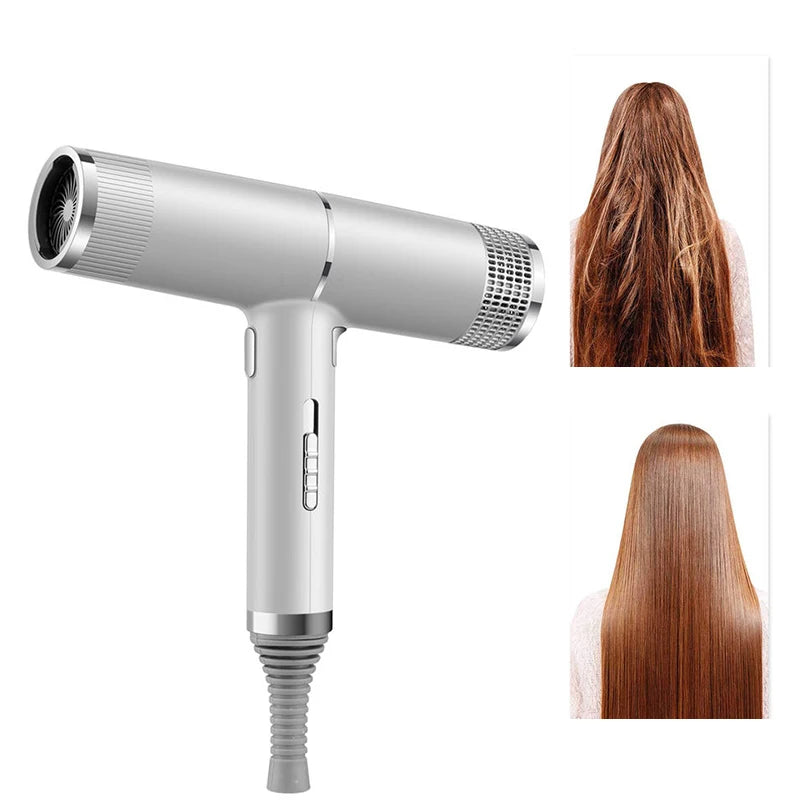 NNEOBA Strong Wind Hair Dryer with Blue Light & Anion Technology V728-1005005561634074-2