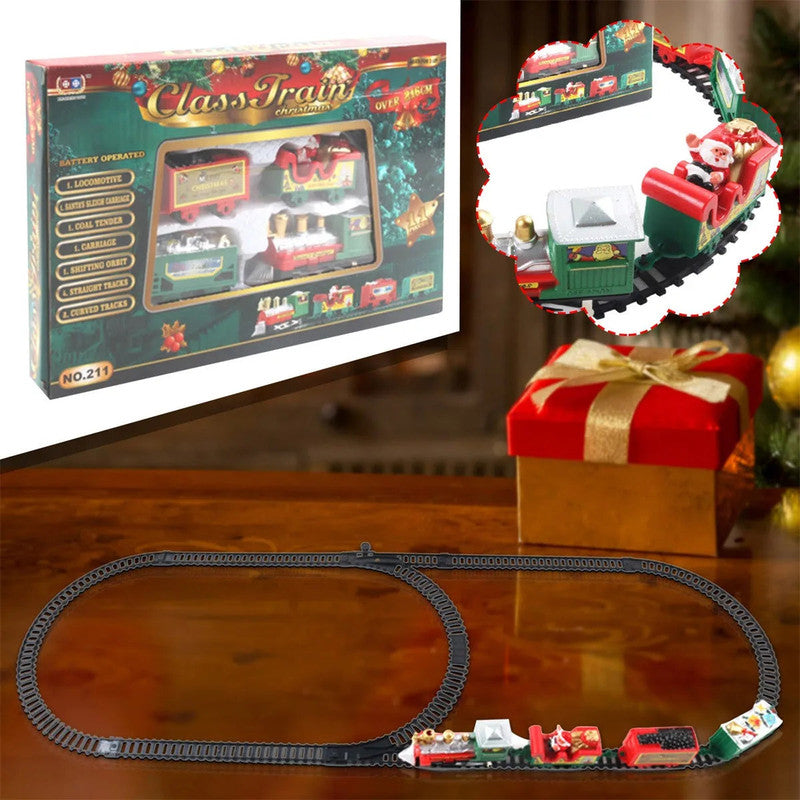 Realistic Christmas Electric Train Set V728-1005005792702248-H