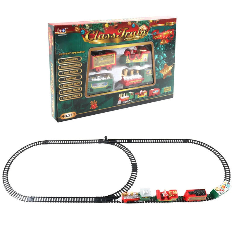Realistic Christmas Electric Train Set V728-1005005792702248-H