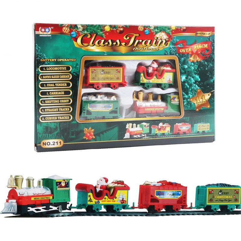 Realistic Christmas Electric Train Set V728-1005005792702248-H