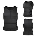 NNEOBA Body Shaper Waist Trainer Sauna Vest XXL Double Belt V728-1005005833407776-BLACK-TWO-BELT-XXL
