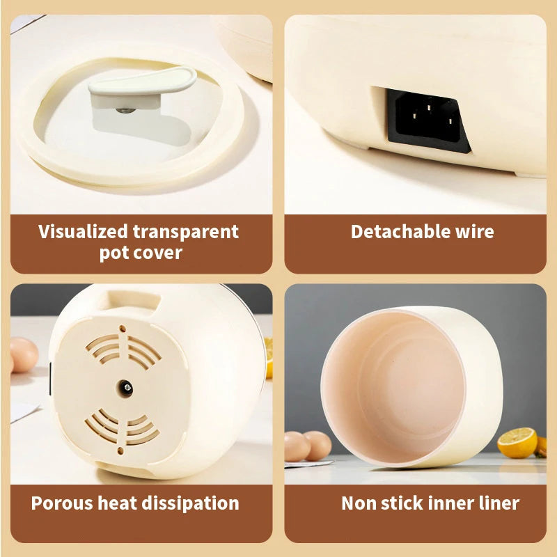 NNEOBA 1.8L Multifunctional Electric Mini Rice Cooker V728-1005005980084606-5