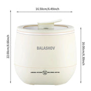 NNEOBA 1.8L Multifunctional Electric Mini Rice Cooker V728-1005005980084606-5