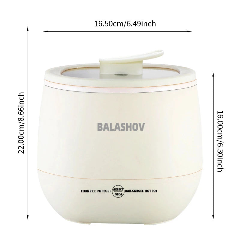 NNEOBA 1.8L Multifunctional Electric Mini Rice Cooker V728-1005005980084606-5
