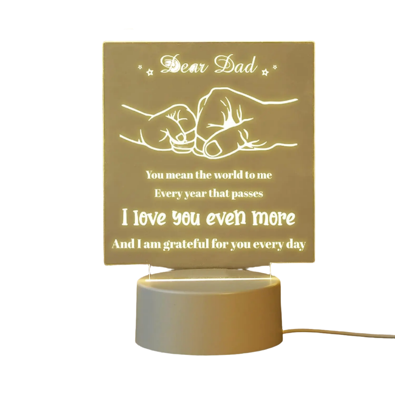 NNEOBA Dad Night Lamp - Perfect Gift for Father's Day V728-1005006186973969-WHITE-B15