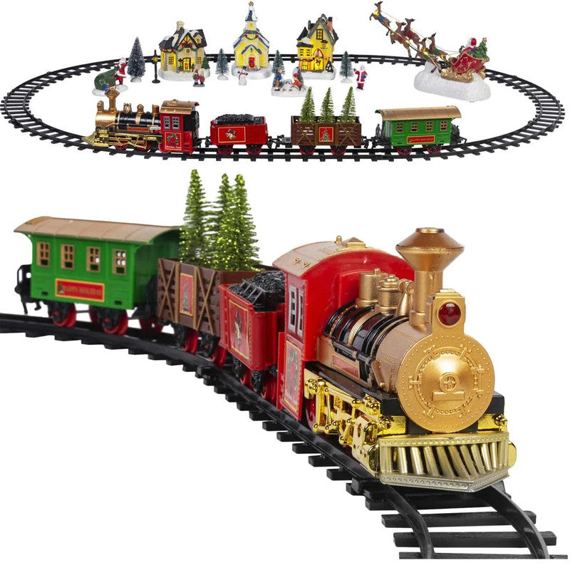 NNEOBA Christmas Village Train Set V728-1005006326634768-C
