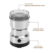 Multipurpose Electric Coffee Bean Grinder V728-1005006791442383-F