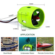 NNEOBA RC Boat Underwater Thruster Brushless Model Ships Electric Motors V728-1005007008744887
