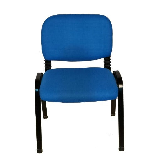 NNECN Stackable Office Conference Visitor and Community Chairs (Set of 7-Blue) V728-AD-0256-BE