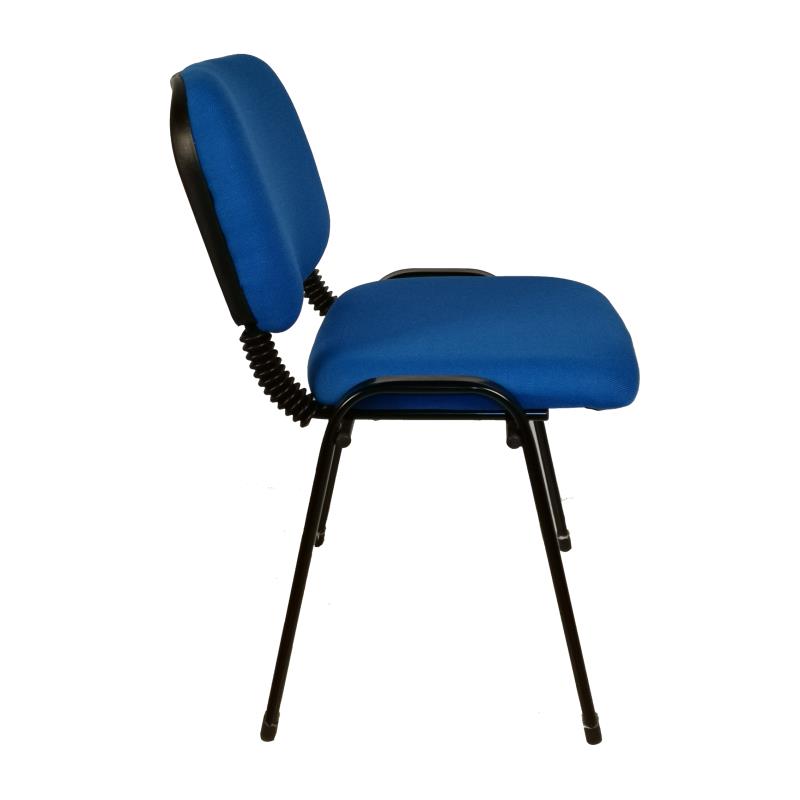 NNECN Stackable Office Conference Visitor and Community Chairs (Set of 7-Blue) V728-AD-0256-BE
